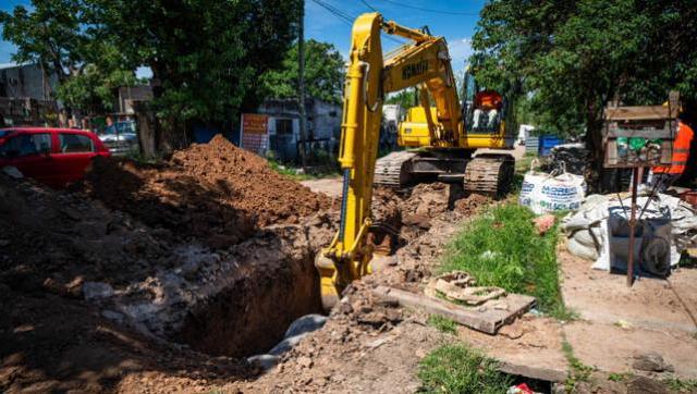 Comenzó la obra hidráulica en Cuartel V Norte: un paso crucial para prevenir inundaciones