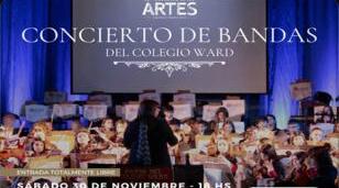 El Colegio Ward presenta su 2º Concierto de Bandas del año