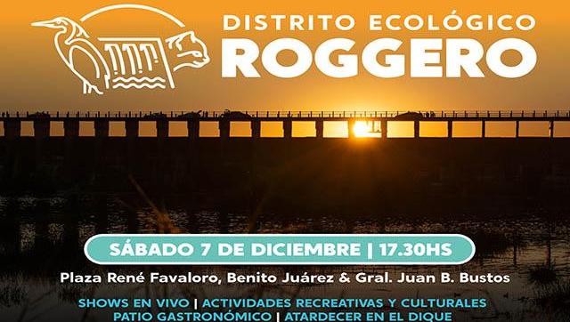 Moreno inaugura el Distrito Ecológico Roggero con propuestas culturales y naturales