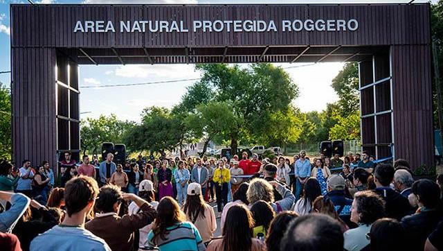 Se inauguró el “Distrito Ecológico Roggero”