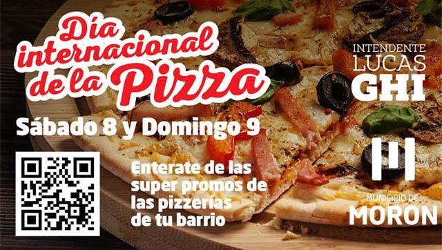 Morón celebra el Día Internacional de la Pizza con descuentos en comercios