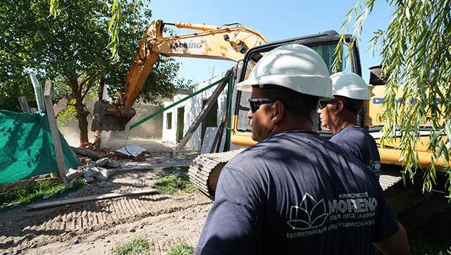 El Municipio de Moreno desactivó dos bunkers narco en la localidad de Trujui 