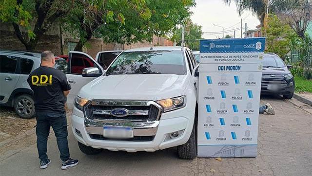 Aprehenden a una banda dedicada al robo de camionetas tras operativo conjunto de fuerzas de seguridad