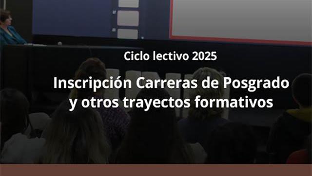 La UNM prorrogó la Inscripción a Carreras de Posgrado y otros trayectos formativos 