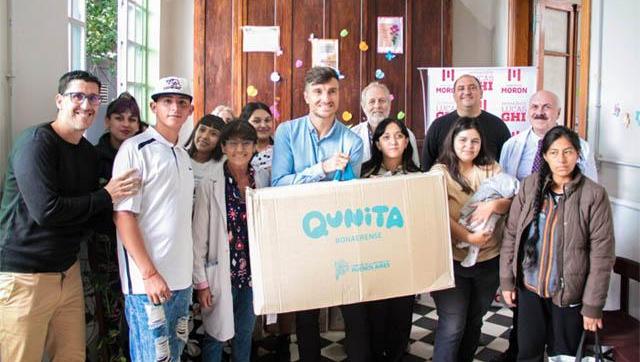 Morón refuerza el acompañamiento a la primera infancia con nueva entrega del Plan Qunita