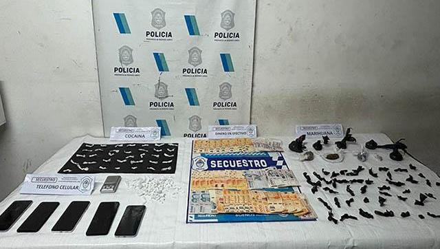 Paso del Rey: operativo policial desmantela punto de venta de estupefacientes