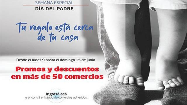 Descuentos por el Día del Padre en más de 50 comercios hasta el 15 de junio