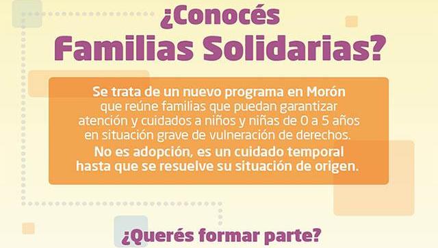 Morón lanza un programa de cuidado afectivo para la infancia
