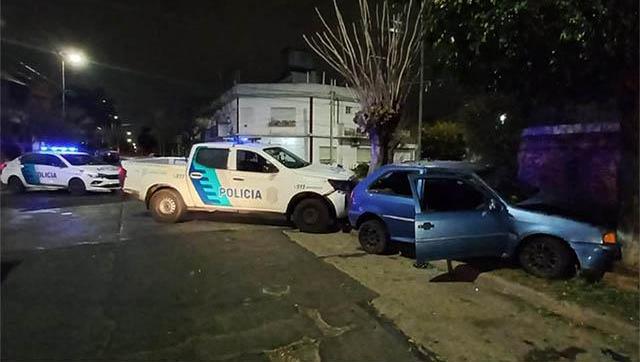 Cinco detenidos en El Palomar tras persecución y enfrentamiento con la policía