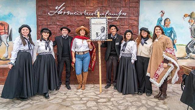 Moreno inauguró la Casa Museo Rancho Los Estribos, hogar del célebre Molina Campos