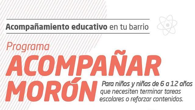 Morón refuerza el acompañamiento escolar con más sedes y horarios