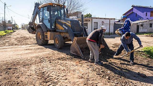 Resumen semanal de obras públicas en Moreno