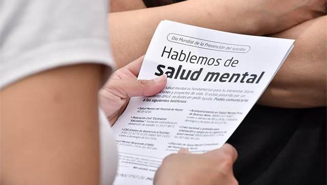 Concientización y arte en Plaza La Roche: Morón visibiliza la salud mental