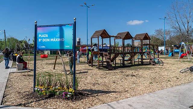 Nuevas plazas en Cuartel V y La Reja: más obras para la comunidad